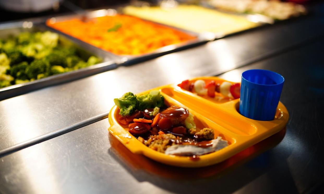 <span>Parents and staff have complained about the outsourcing of catering for what they believe is declining provision. </span><span>Photograph: PA Images/Alamy</span>