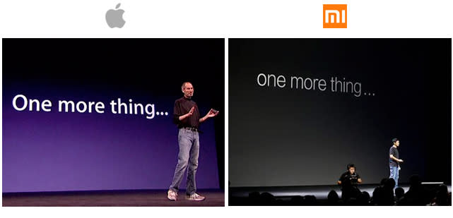 xiaomi apple comparison