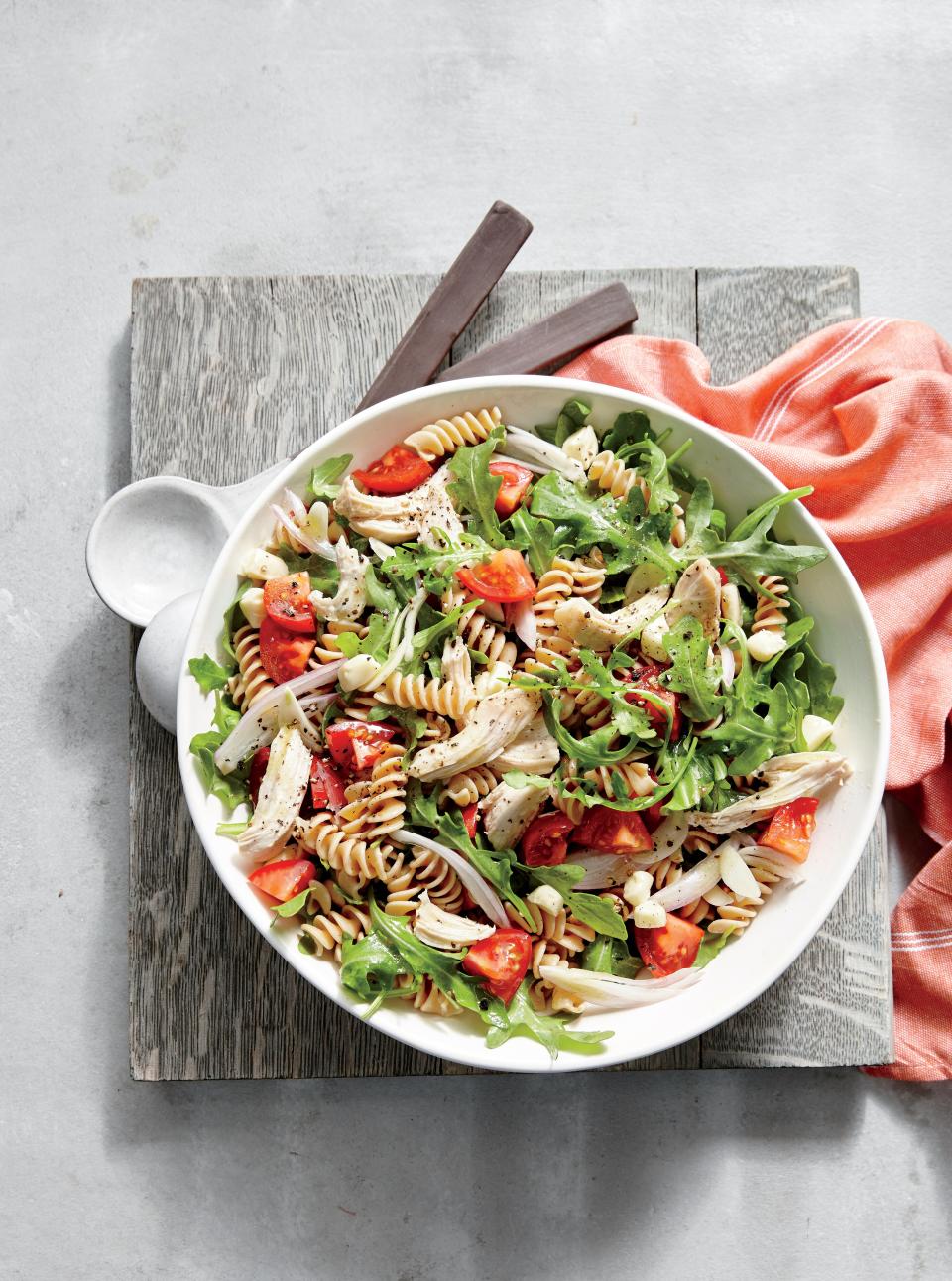 Chicken and Arugula Pasta Salad