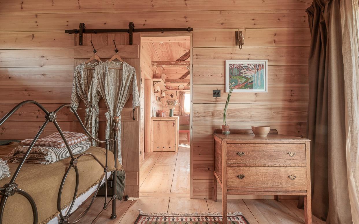 Craftsman's Cabin worked with local artisans for its stylish huts