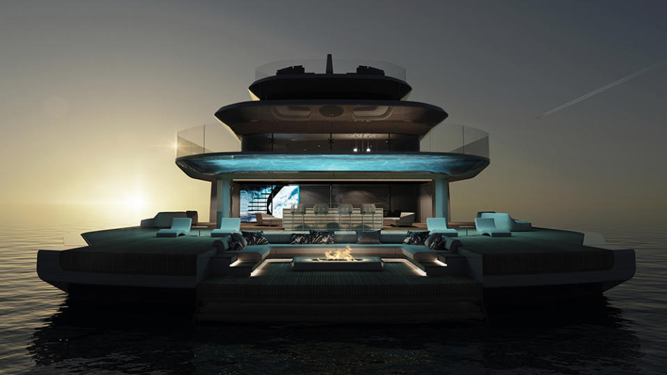 Dust Megayacht Concept