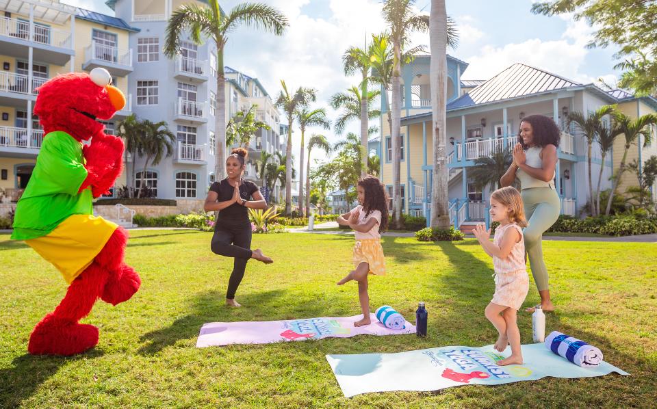 While designed for all kiddos, children with autism can also partake in the new Sesame Street Yoga.