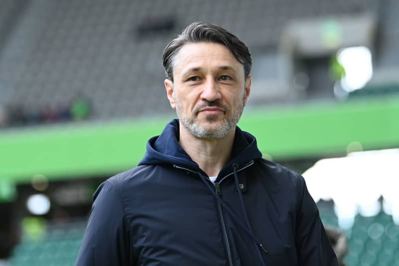 Wolfsburg coach Niko Kovac is pictured before the start of the German Bundesliga soccer match between VfL Wolfsburg and FC Augsburg Volkswagen Arena. Swen Pförtner/dpa