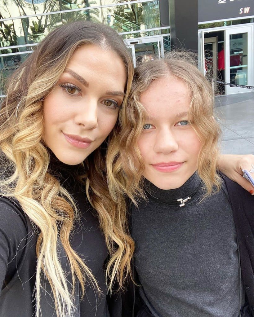 Allison Holker Proud of Daughter Weslie Renae Fowler Standing Up to Troll Dress Like Boy Instagram