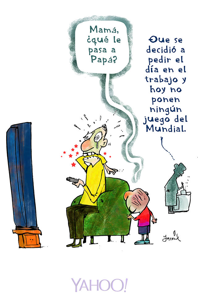Las caricaturas de Garrincha