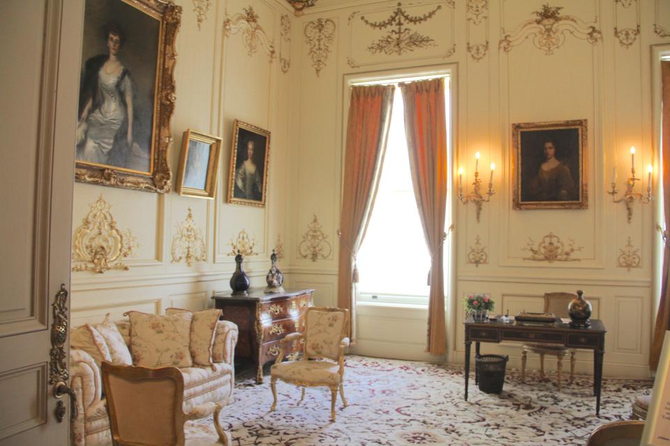 The boudoir at Staatsburgh.