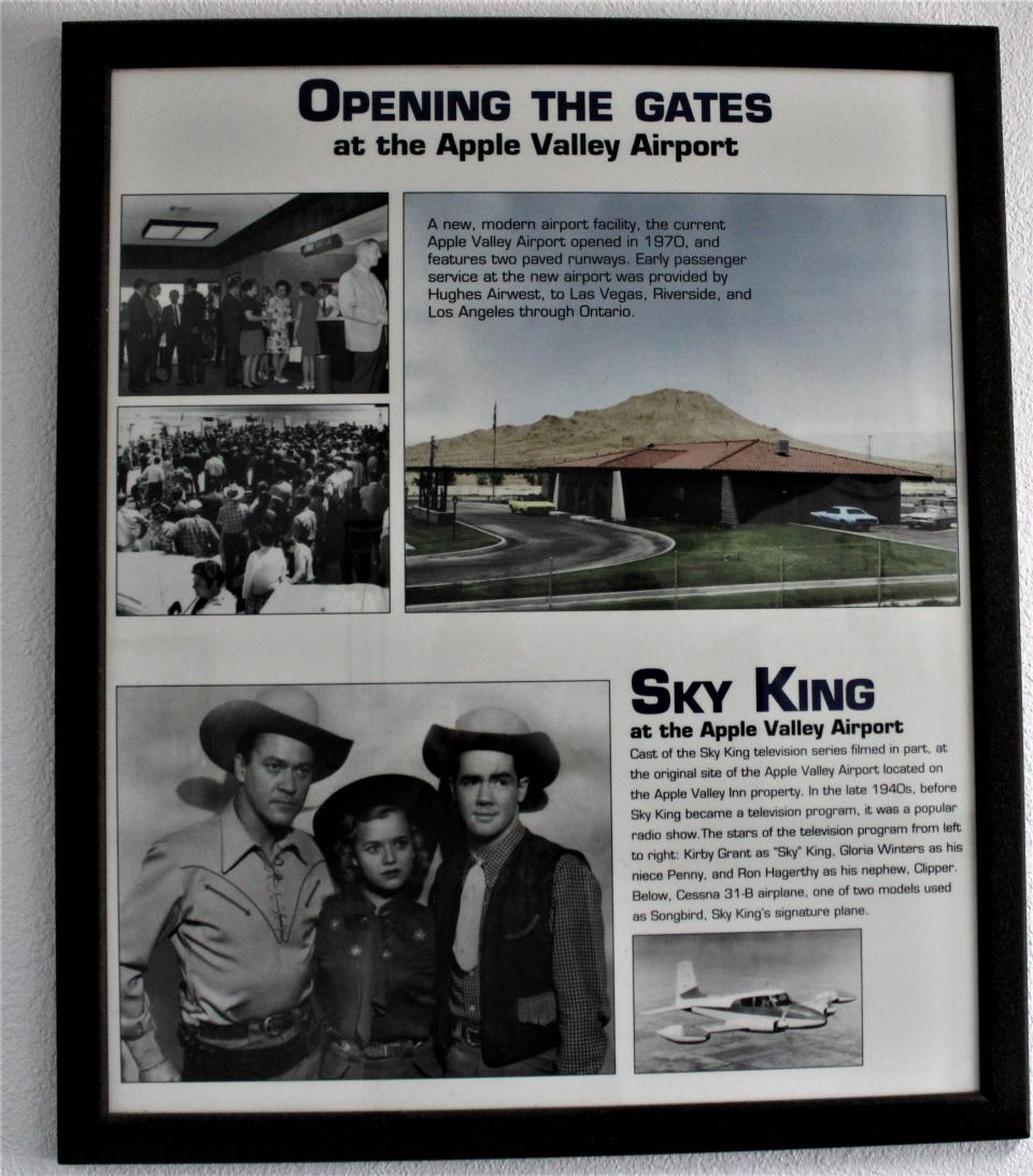 This desert airport in Apple Valley serves up history and a mean hamburger.