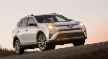 <p>The top selling small CUV remains there, with Toyota selling 27,368 <a href="https://www.yahoo.com/autos/research/toyota/RAV4/2015" data-ylk="slk:RAV4s;elm:context_link;itc:0;sec:content-canvas" class="link ">RAV4s</a>, the highest number of RAV4s Toyota has ever sold in a November. Sales spiked 30 percent up compared to the same month last year.</p><p>The RAV4 is the consumer choice for a small crossover that provides a higher riding position, comfortable ride and family utility.</p>