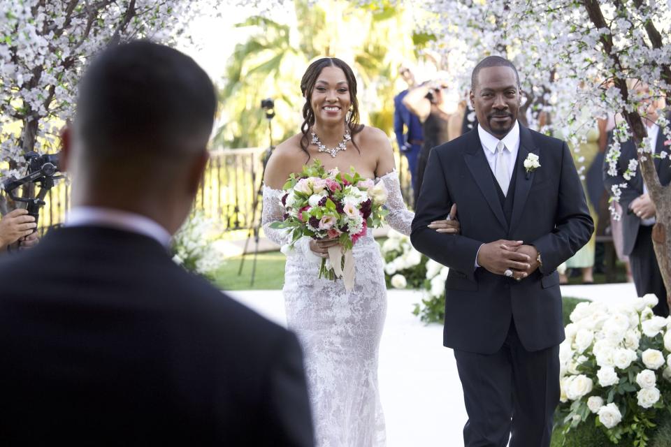 Bria Murphy WEDDING .Eddie Murphy daughter. credit: JOHN SOLANO PHOTOGRAPHY.