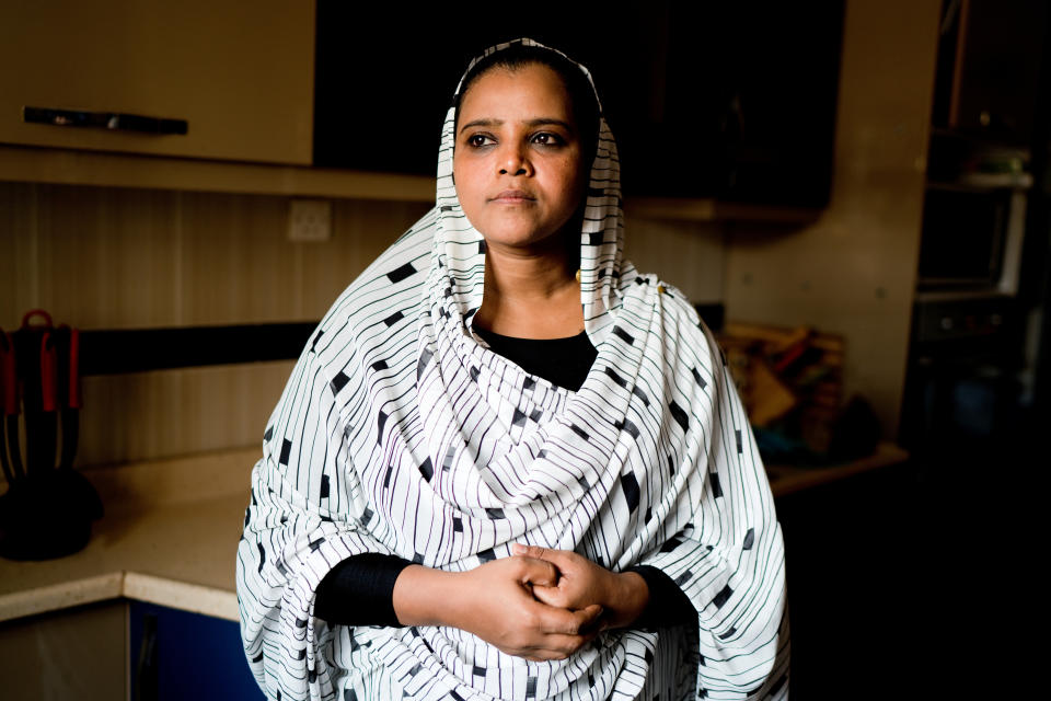 Hadia Hasaballah, 42, a counsellor and political activist, poses for a photograph in Khartoum, Sudan, June 27, 2019. (Photo: Umit Bektas/Reuters)