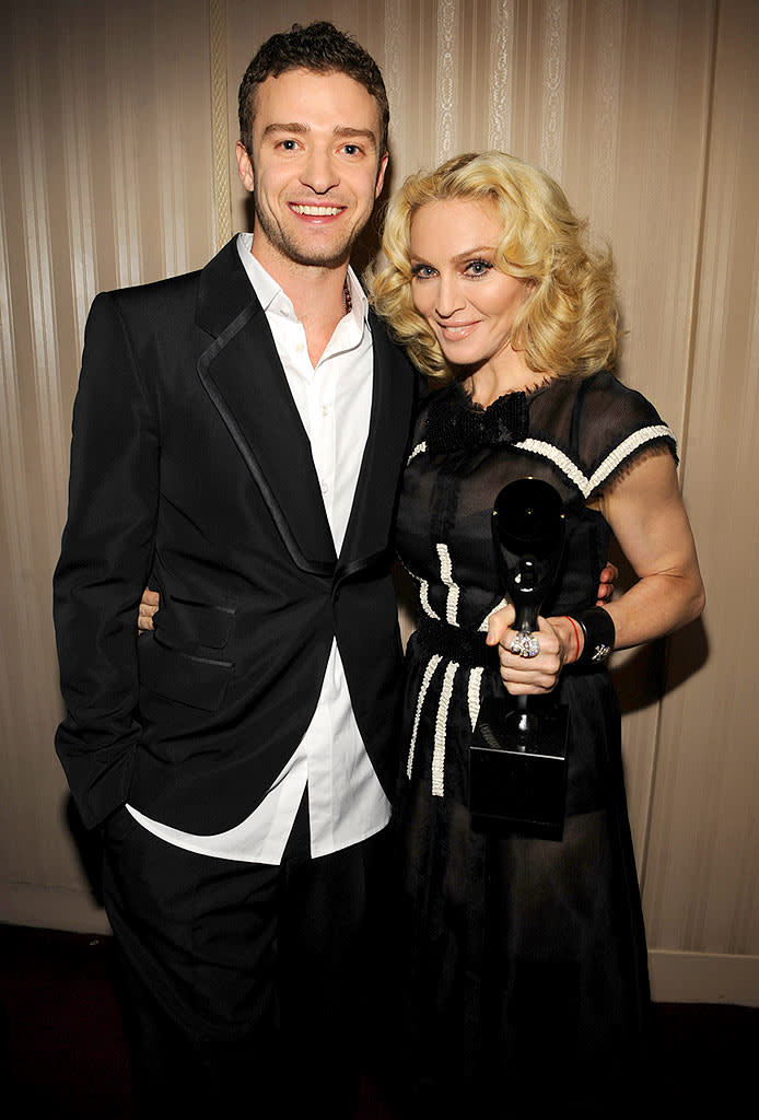 Timberlake Madonna HOF