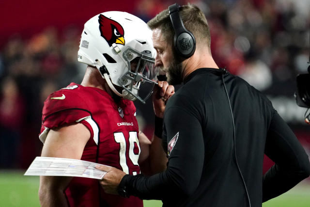 Arizona Cardinals coach Kliff Kingsbury, Kansas City Chiefs QB