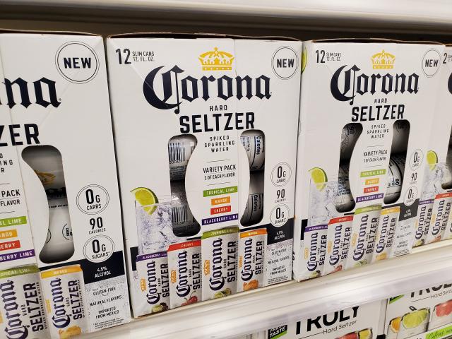 Anheuser-Busch's lawsuit against Corona hard seltzer will 'go down in  flames': Constellation Brands CEO