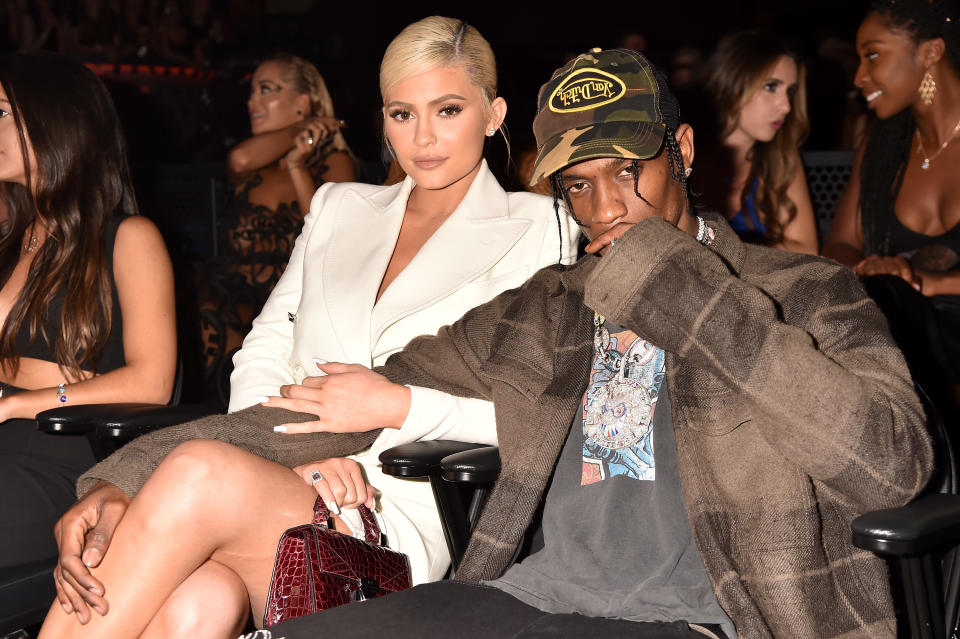 Kylie Jenner and Travis Scott both slammed the viral YouTube prank that suggested Scott cheated. (Photo: Getty Images)