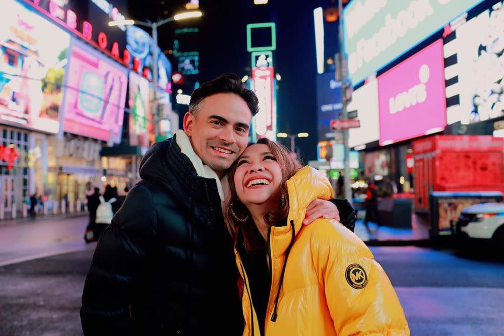 Ashraf and Bunga had just returned from a trip to the Big Apple earlier this month. — Picture from Instagram/bclsinclair