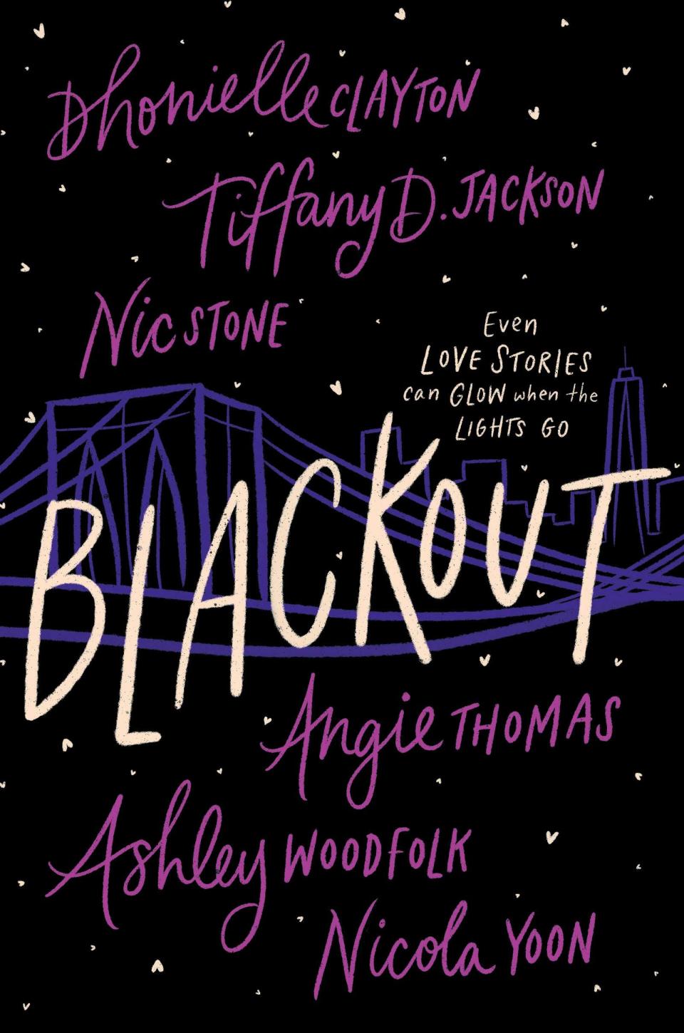 20) <i>Blackout</i> by Dhonielle Clayton, Tiffany D. Jackson, Nic Stone, Angie Thomas, Ashley Woodfolk and Nicola Yoon