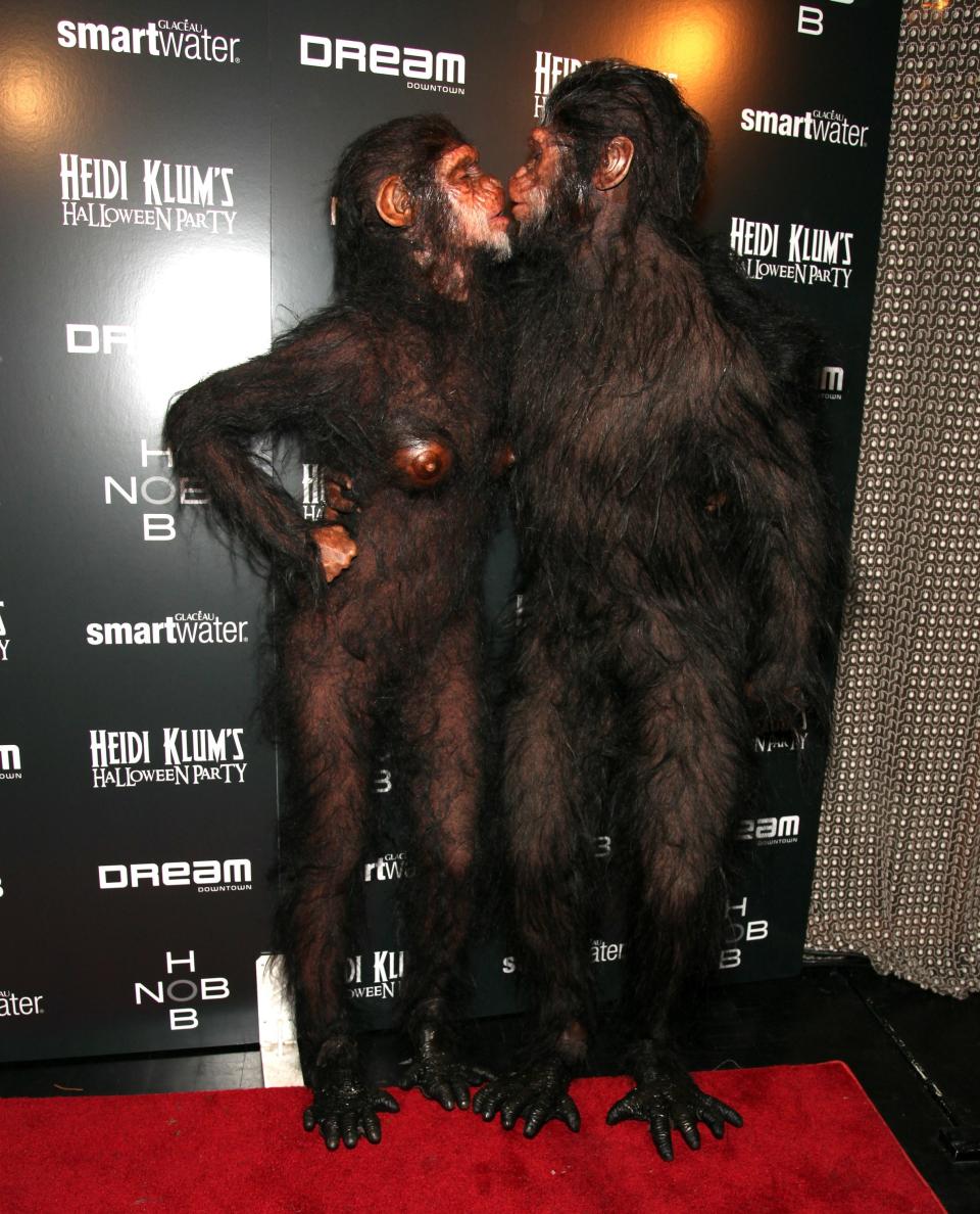 Heidi Klum and Seal: Apes