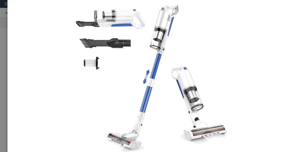 Whall Upgraded 22Kpa cordless vacuum cleaner.  Photo: amazon.com