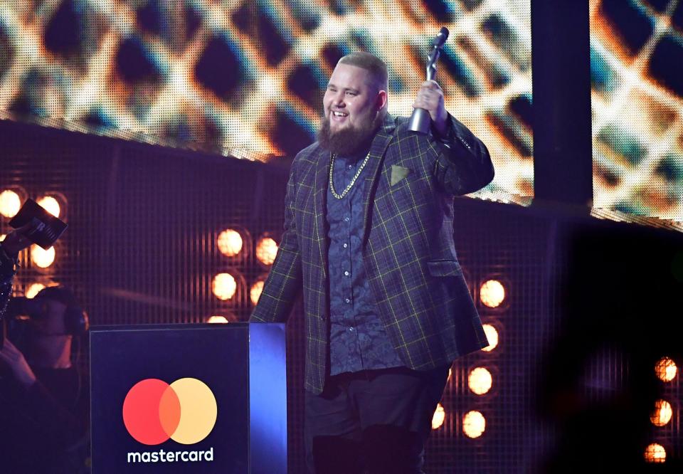 Rag'n'Bone Man won the Rising Star award in 2017, and performed at last year's star-studded event (PA)