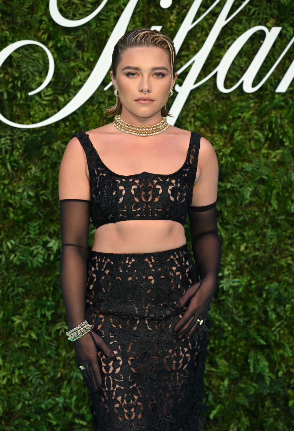 Closeup of Florence Pugh