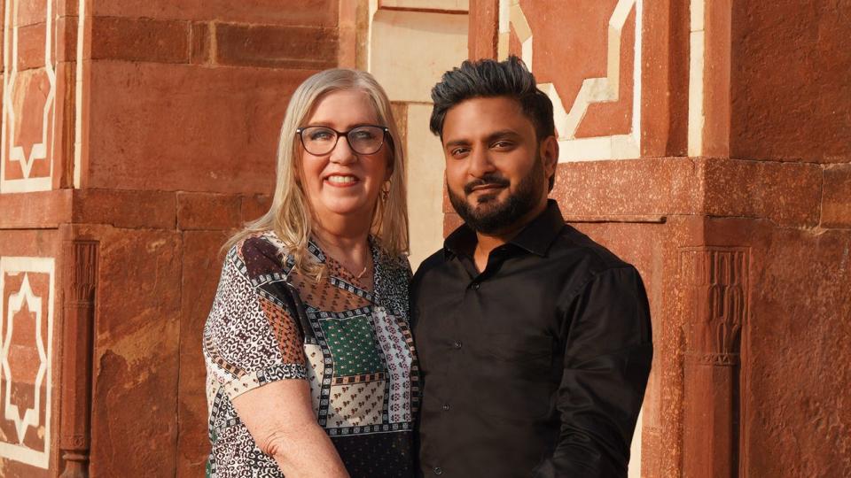 Jenny, 63 (Palm Springs, Calif.) and Sumit, 33 (India)