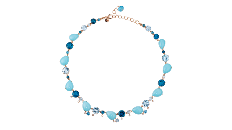 Wempe Turquoise Flowery Necklace - Credit: Wempe