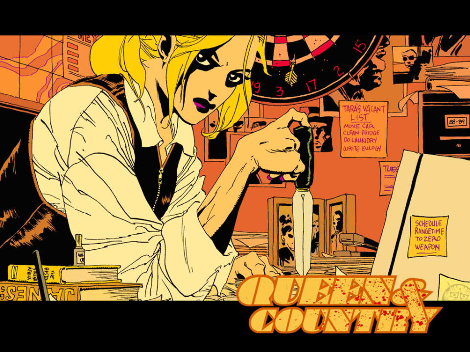 Queen & Country is a comic book written by Greg Rucka