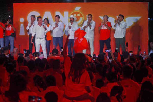 Movimiento Ciudadano festeja virtual triunfo de Pablo Lemus