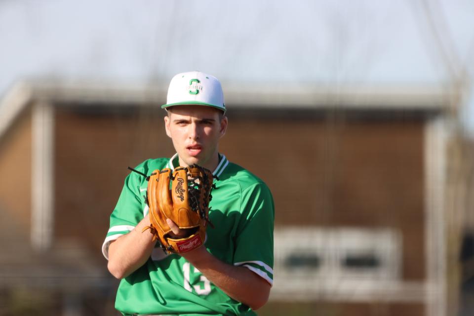 Junior Simon Newkirk has been a key pitcher for Dublin Scioto. He missed most of last season at the junior varsity level with a broken leg.