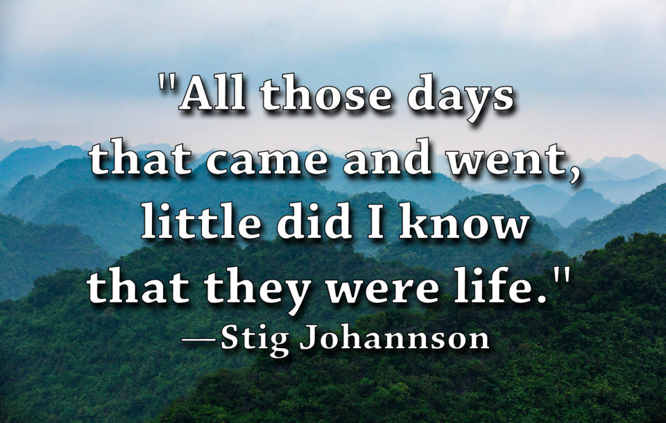 Stig Johansson quote