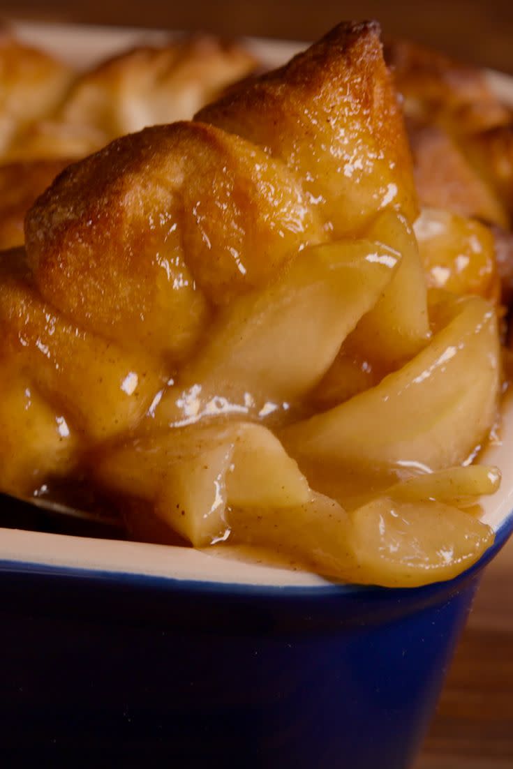 Apple Cider Bubble-Up Bake