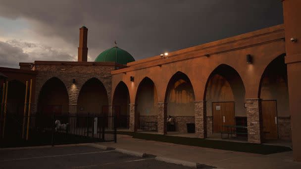 PHOTO: The Islamic Center of New Mexico, where three victims of apparently targeted killings attended, is shown in Albuquerque, Aug. 7, 2022. (Adria Malcolm/The New York Times via Redux)