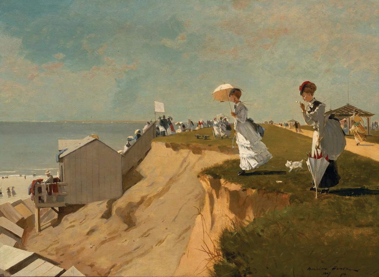 Winslow Homer is one of the artists featured in the "Lure of the Beach" exhibit at the Long Branch Arts and Cultural Center.