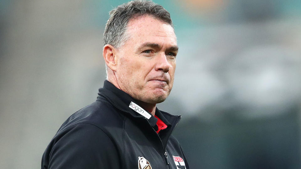 St Kilda's Alan Richardson, pictured, has announced he is stepping down as coach.