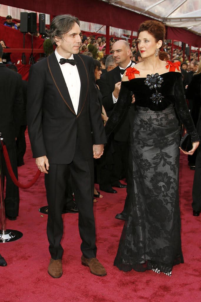 Oscars 2008 Daniel Day Lewis Rebecca Miller