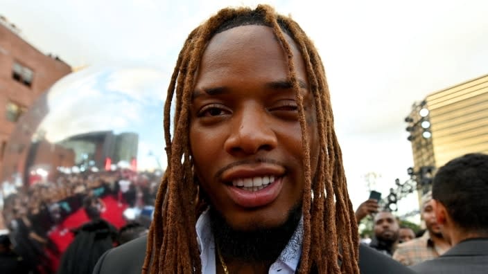 The four-year-old daughter of Fetty Wap (above), shown at the 2019 MTV Video Music Awards in August 2019, has died of undisclosed causes. (Photo by Dia Dipasupil/Getty Images for MTV)
