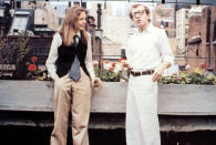 <a href="http://movies.yahoo.com/movie/annie-hall/" data-ylk="slk:ANNIE HALL;elm:context_link;itc:0;sec:content-canvas" class="link ">ANNIE HALL</a> (1977) <br> Directed by: <span>Woody Allen</span> <br> Starring: <span>Woody Allen</span> and <span>Diane Keaton</span>