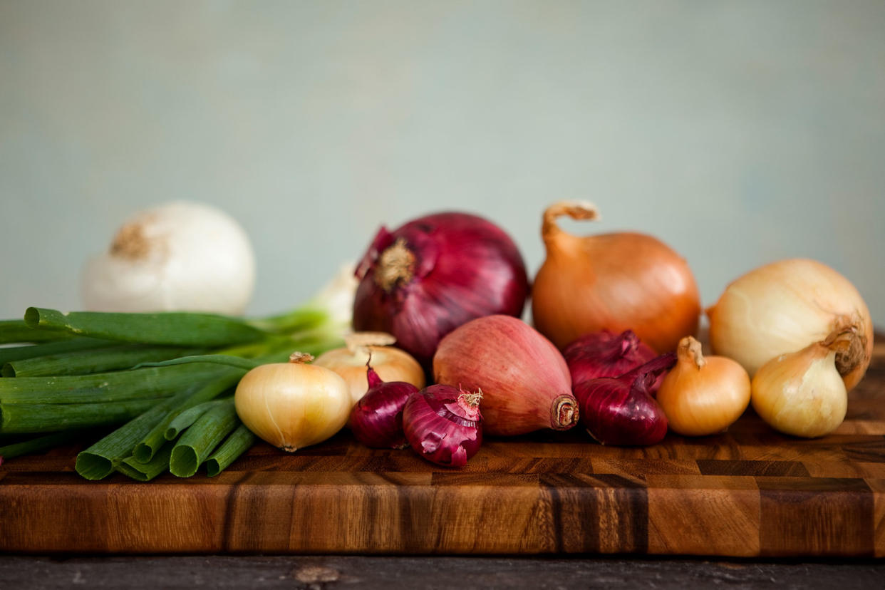 Different Types of Onions Getty Images/Renphoto