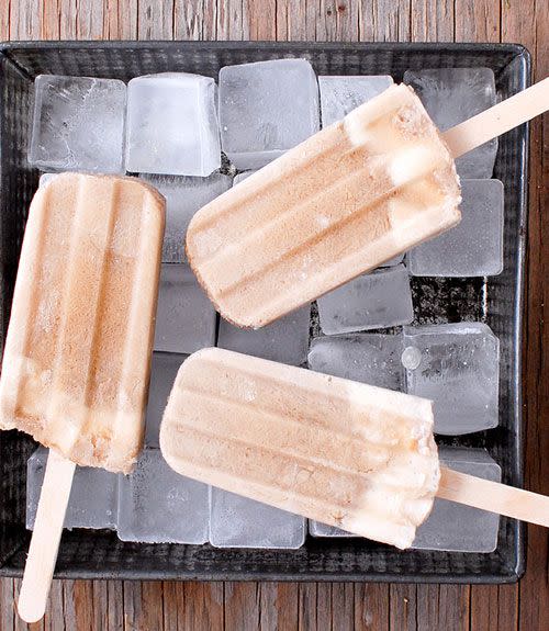 Root Beer Float Popsicles