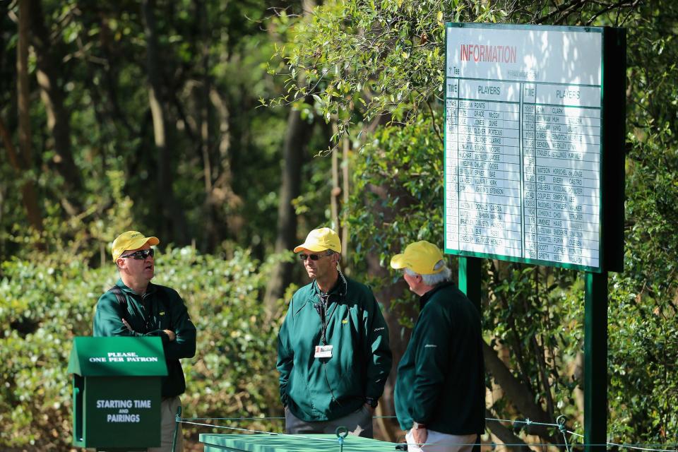 Masters Tournament Volunteers