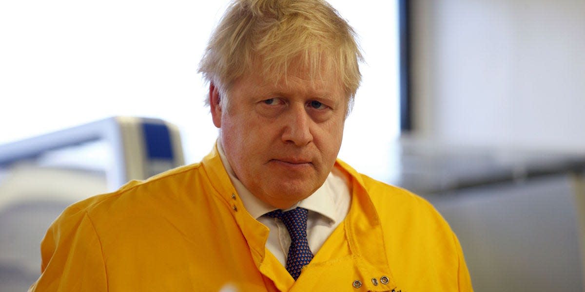 Boris Johnson corona virus