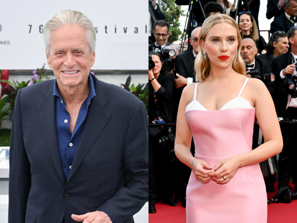 Michael Douglas & Scarlett Johansson