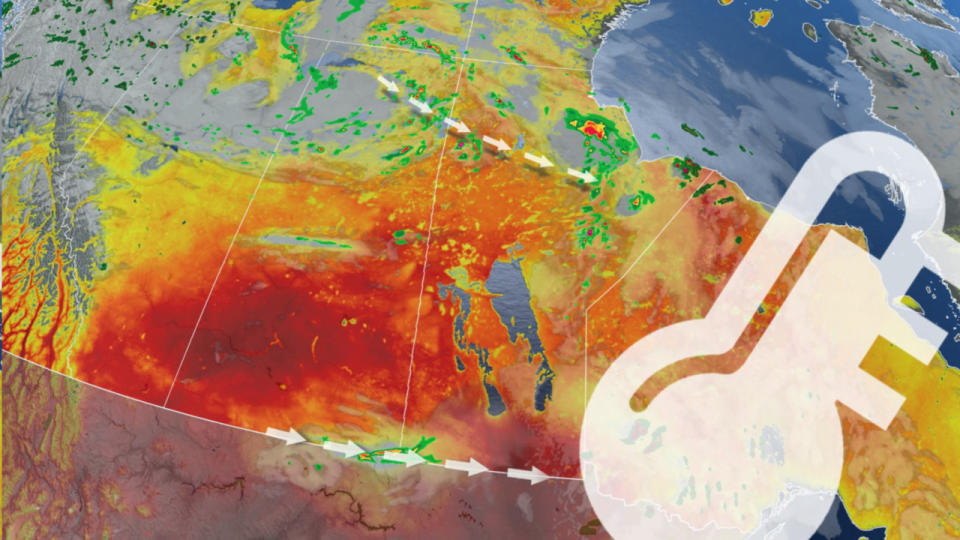 High August heat fuels a week long thunderstorm threat on the Prairies