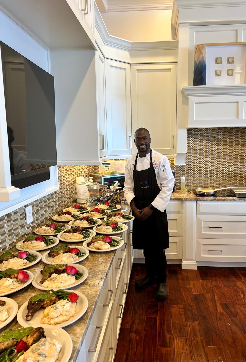 Chef Ricardo Lory offers catering for parties.