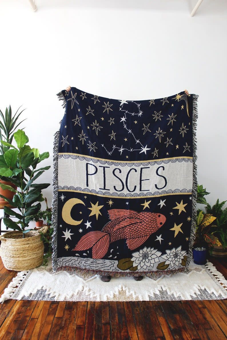 Zodiac Tapestry Blanket