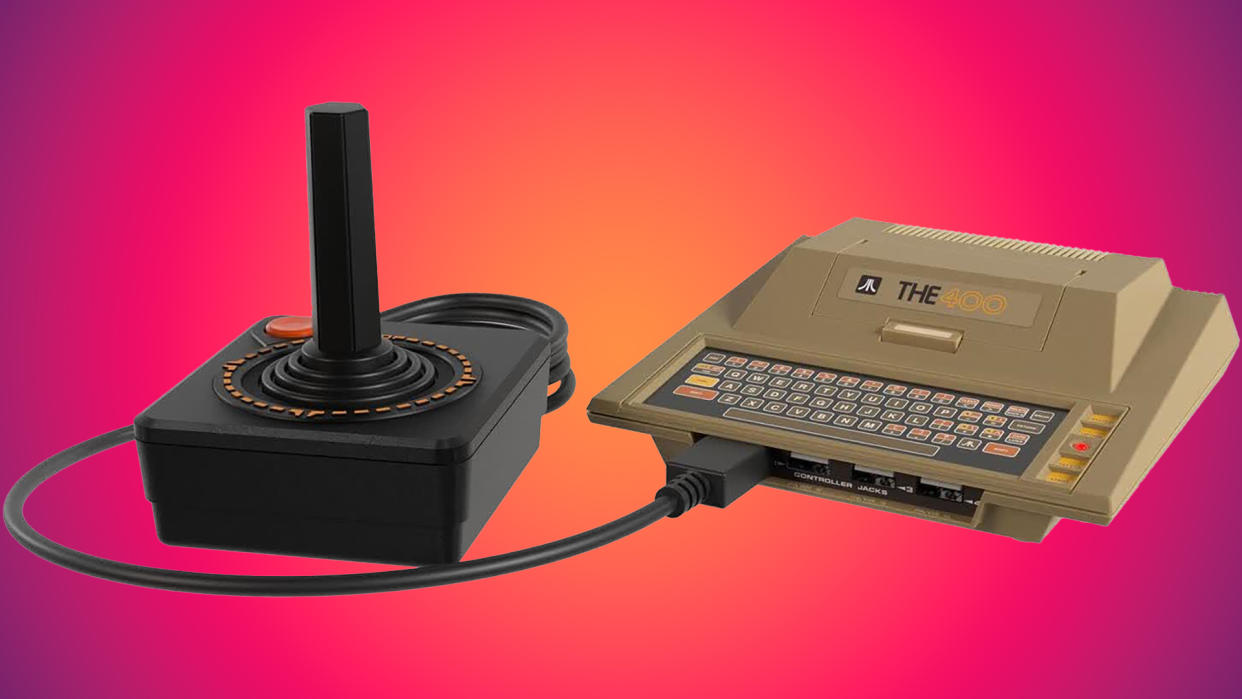  The 400 Mini – Atari games console. 
