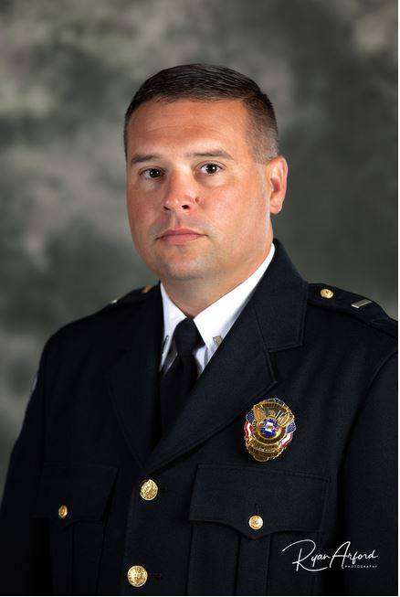 Bloomington Police Department Capt. Ryan Pedigo