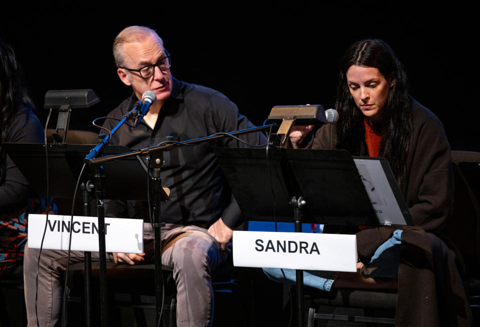 Bob Odenkirk and Riley Keough