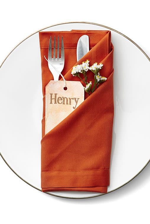 Decorative Napkin Tags