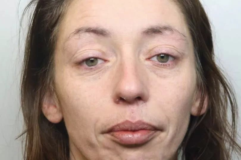 Samantha Bushall, 37, of HMP Styal, was jailed for three years and nine months